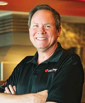 Randy Gier, CEO, Rave Restaurant Group. Photo: Pie Five Pizza