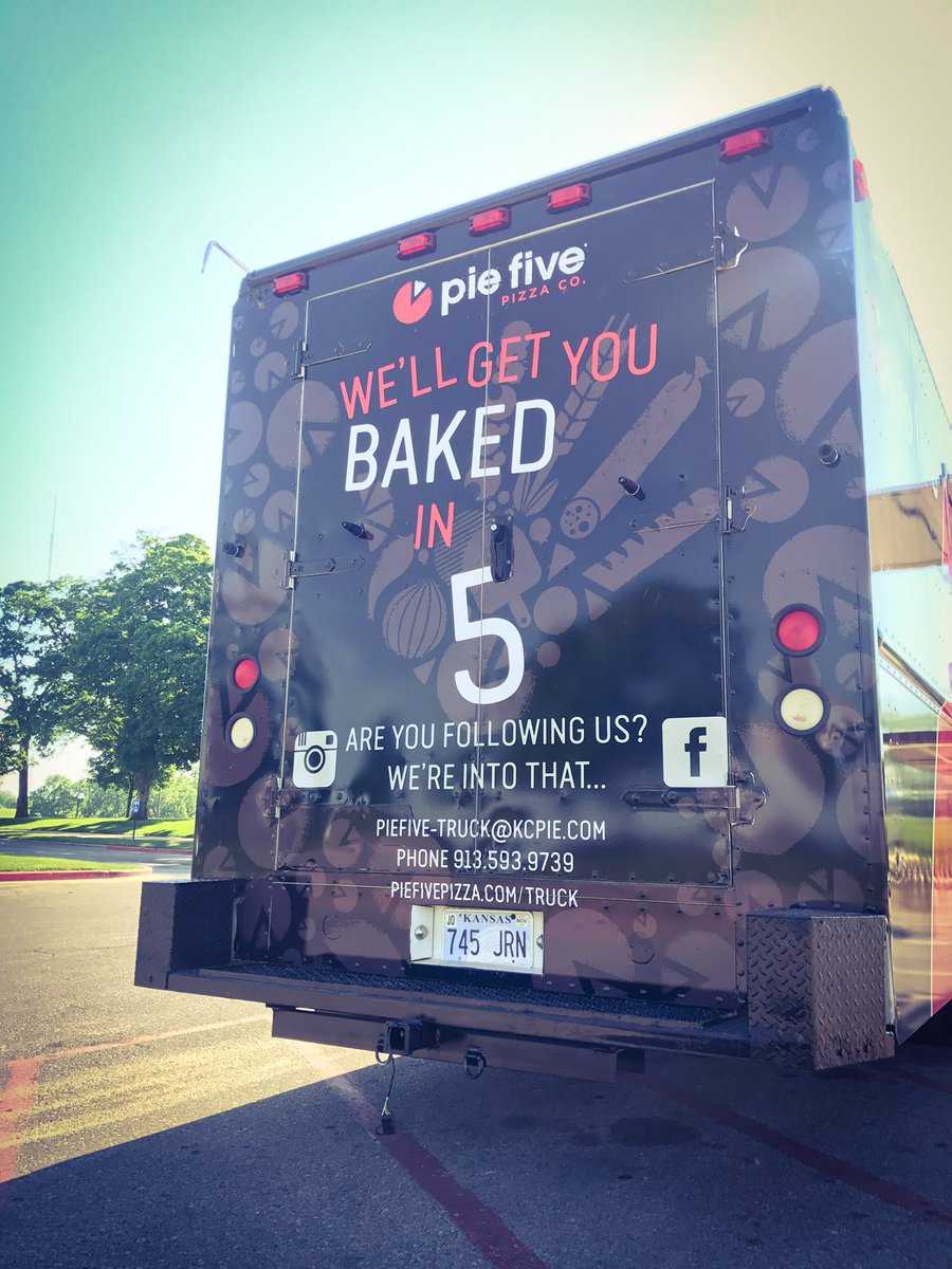 about the Pie Five Pizza truck Pie Five Pizza